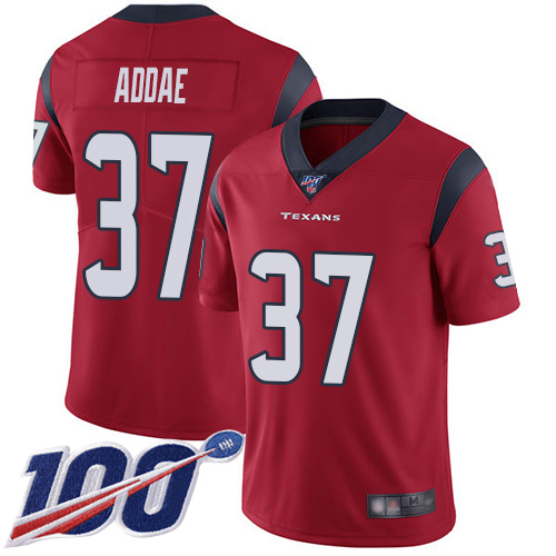 Houston Texans Limited Red Men Jahleel Addae Alternate Jersey NFL Football #37 100th Season Vapor Untouchable